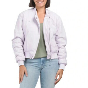 NWT Blank NYC Lilac bomber jacket